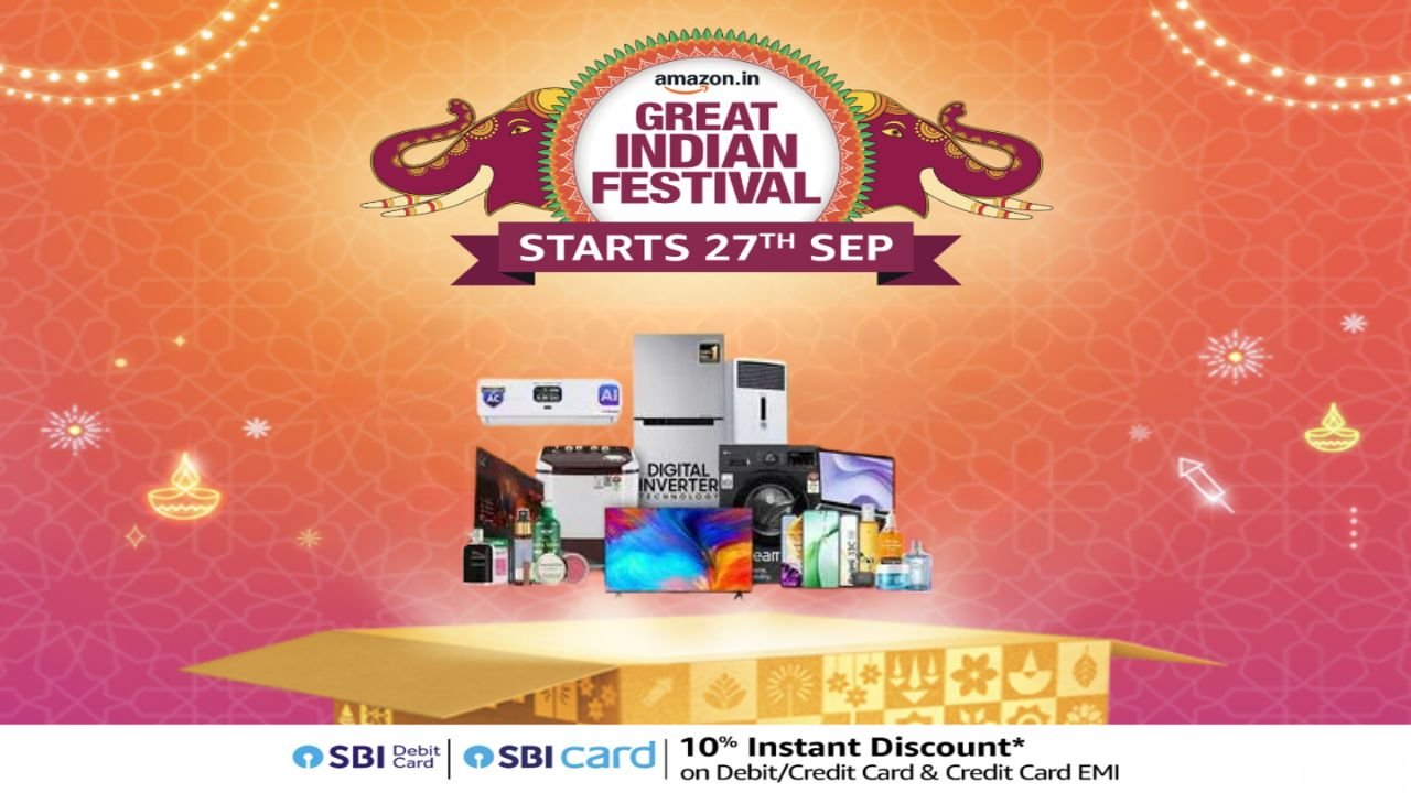 Amazon Great Indian Festival Sale 2024 LIVE